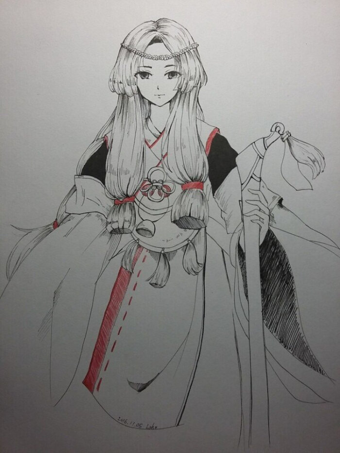 芊芊 手绘 阴阳师