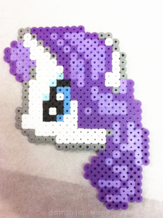 拼拼豆豆作品 小马宝莉 - 珍奇 my little pony