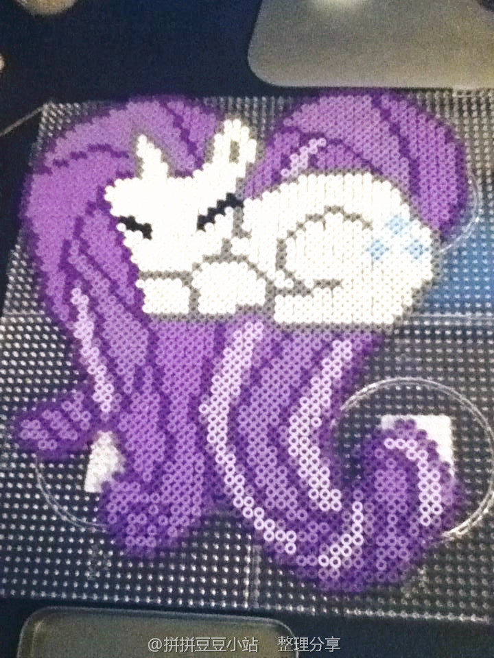 拼拼豆豆作品 小马宝莉 - 珍奇 my little pony