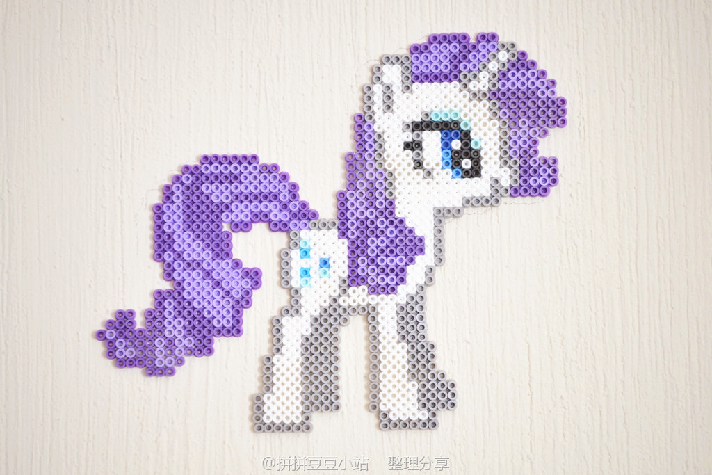 拼拼豆豆作品 小马宝莉 - 珍奇 my little pony