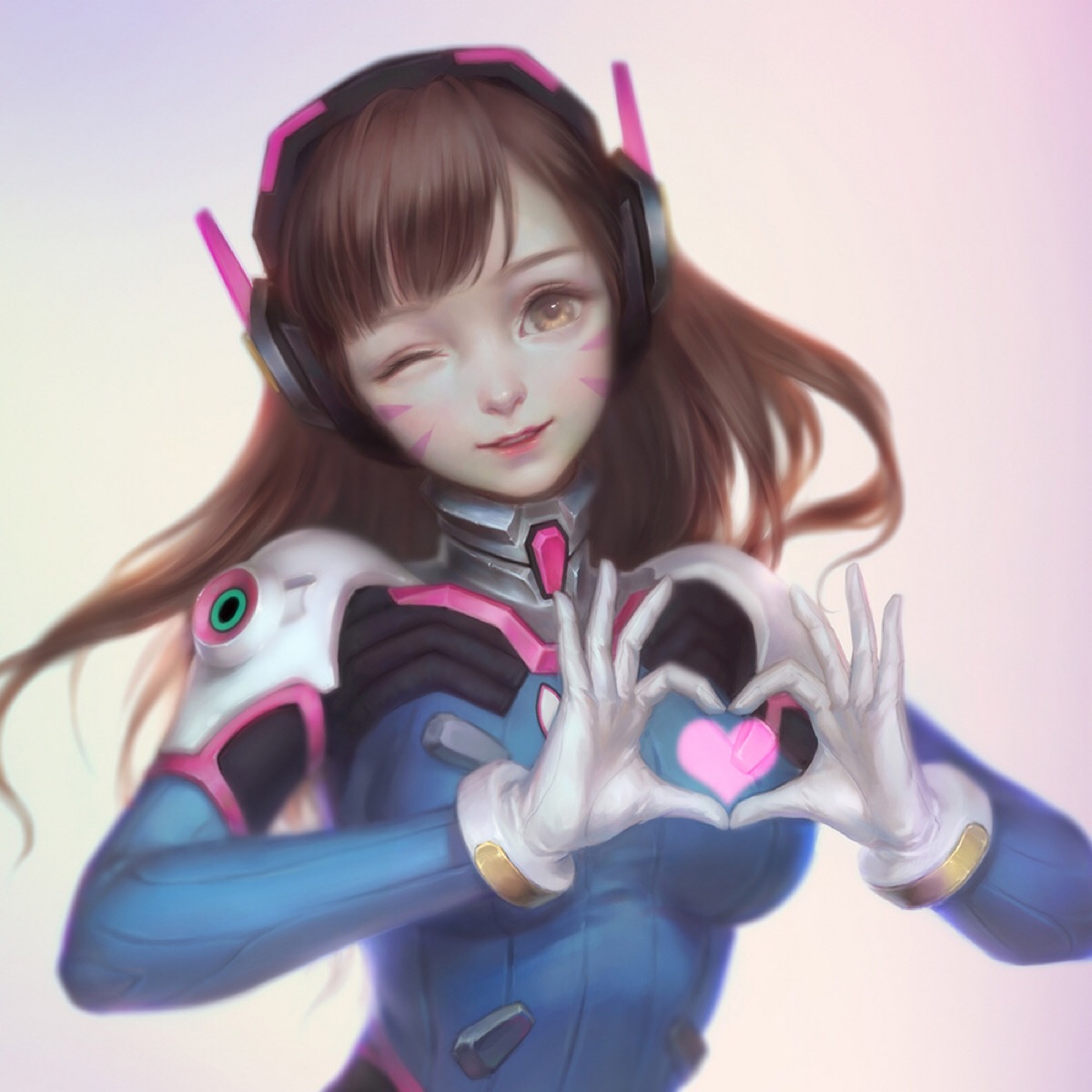 【守望先锋 dva】【人物】【cg】【插画】【少女】【参考】【唯美】