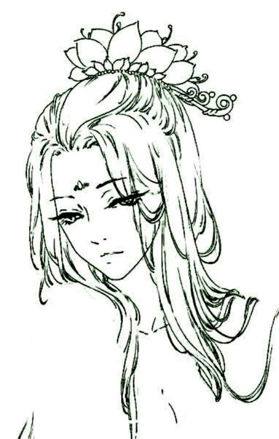 橡皮章 古风 女