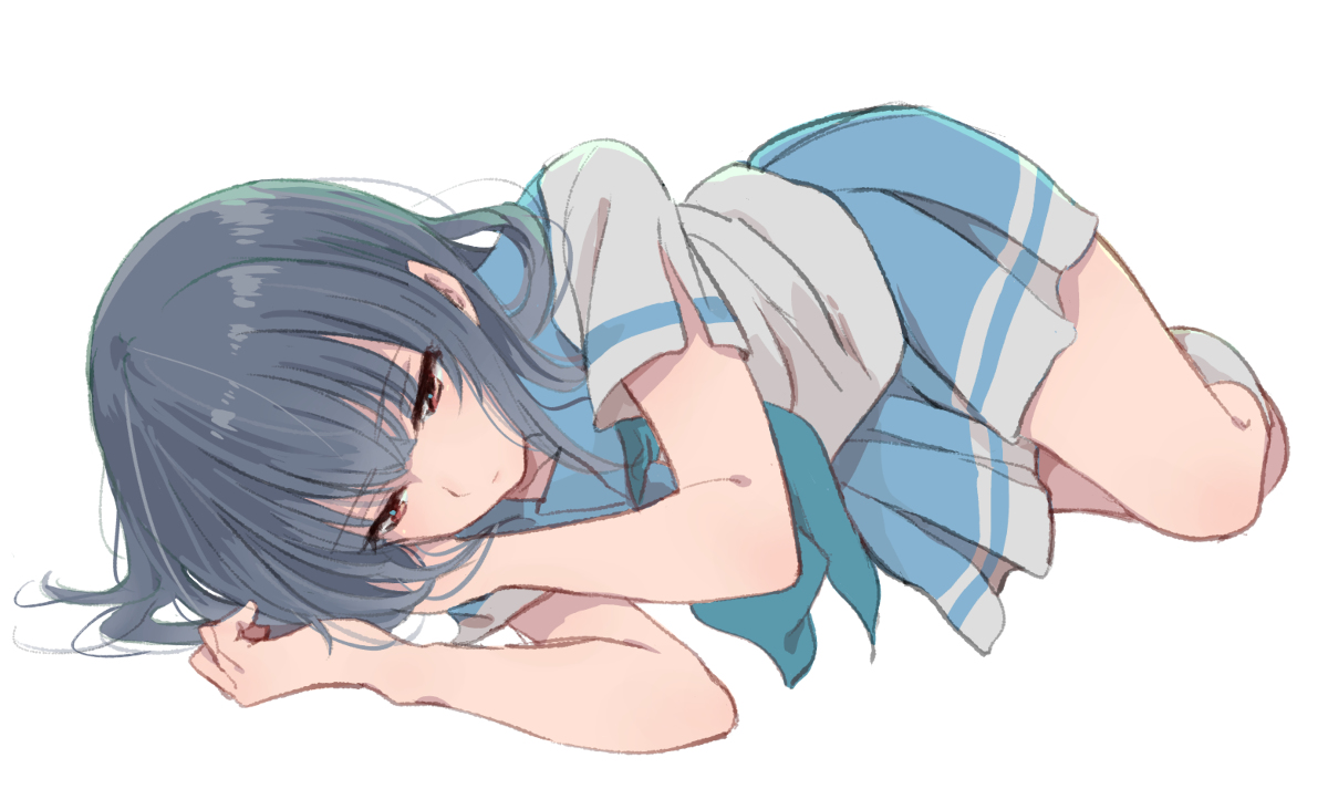 『沫沫』动漫原创 插画手绘 二次元 少女 唯美 萌 吹响吧 上低音号 高