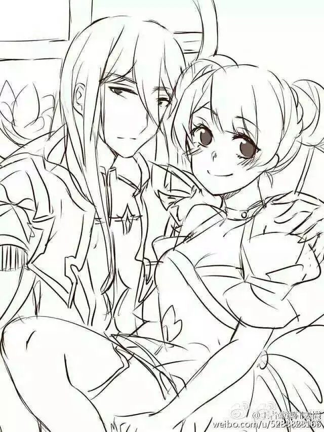 王者荣耀头像 周瑜 小乔