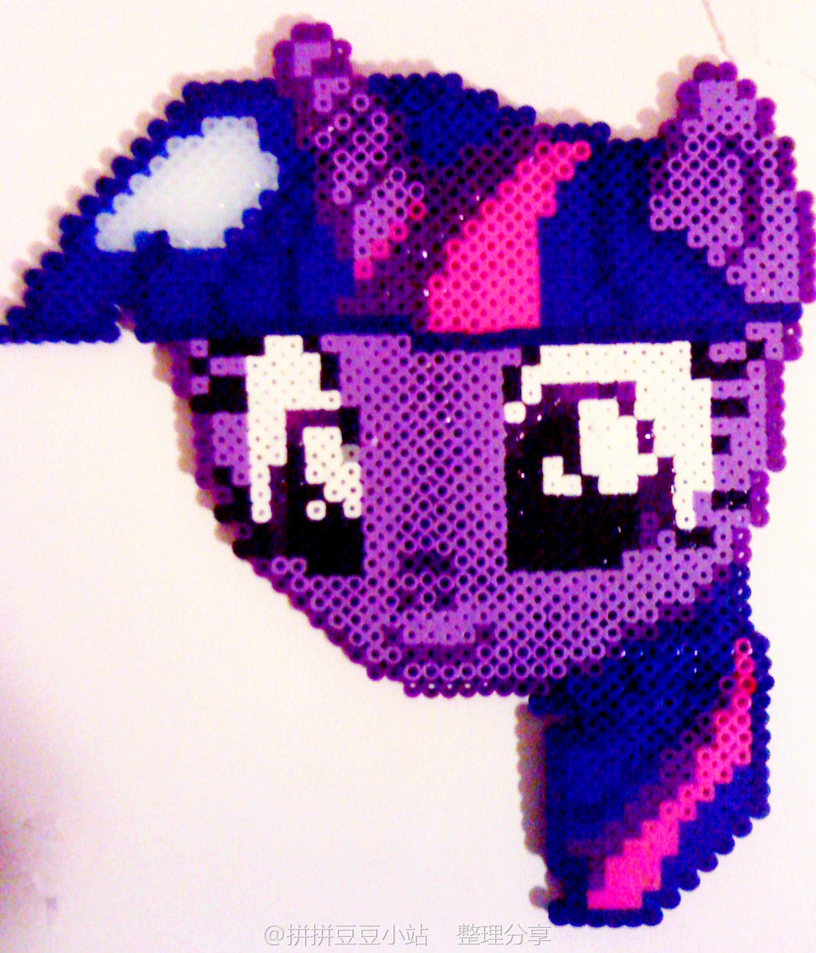 拼拼豆豆 作品 小马宝莉 - 紫悦 my little pony