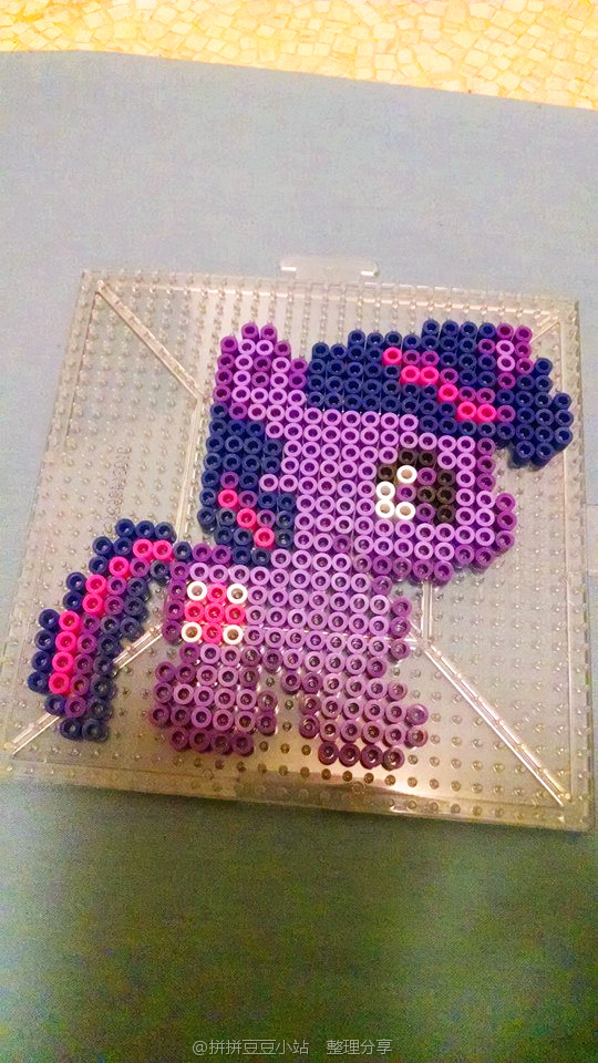 拼拼豆豆 作品 小马宝莉 - 紫悦 my little pony