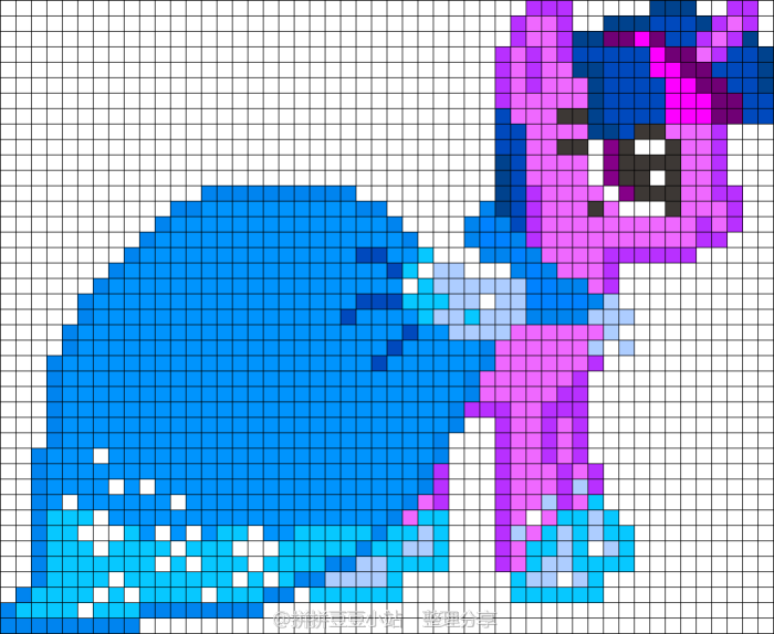 拼拼豆豆小马图纸宝莉-紫悦mylittlepony门图纸鞋柜v小马反转图片