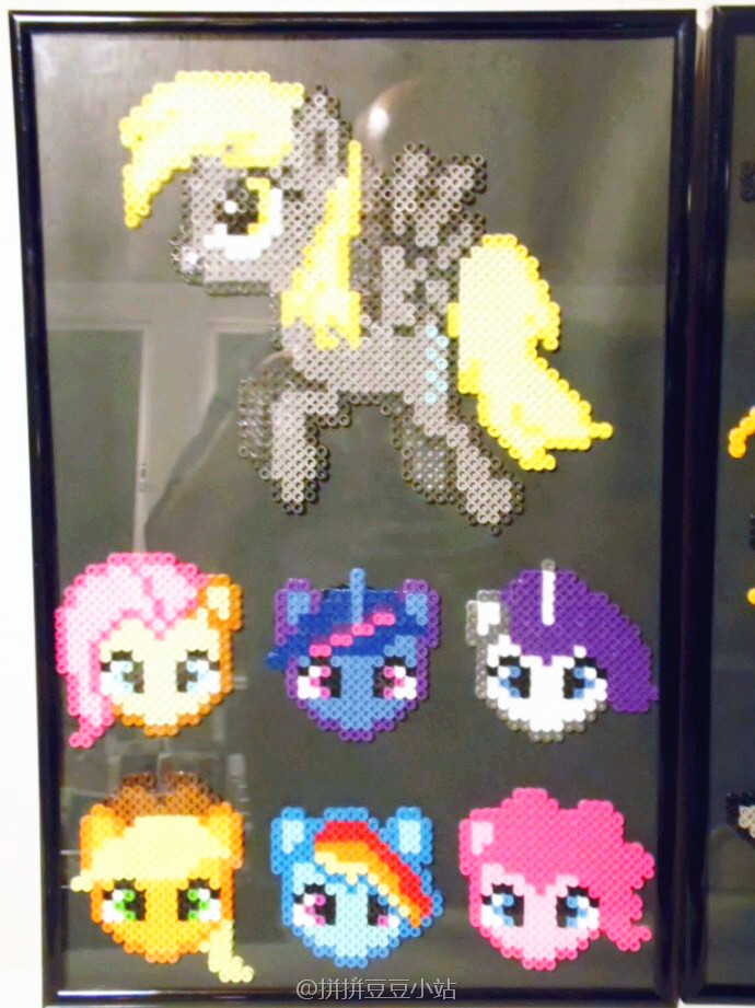 拼拼豆豆 作品 小马宝莉 -全家福 其他角色 my little pony