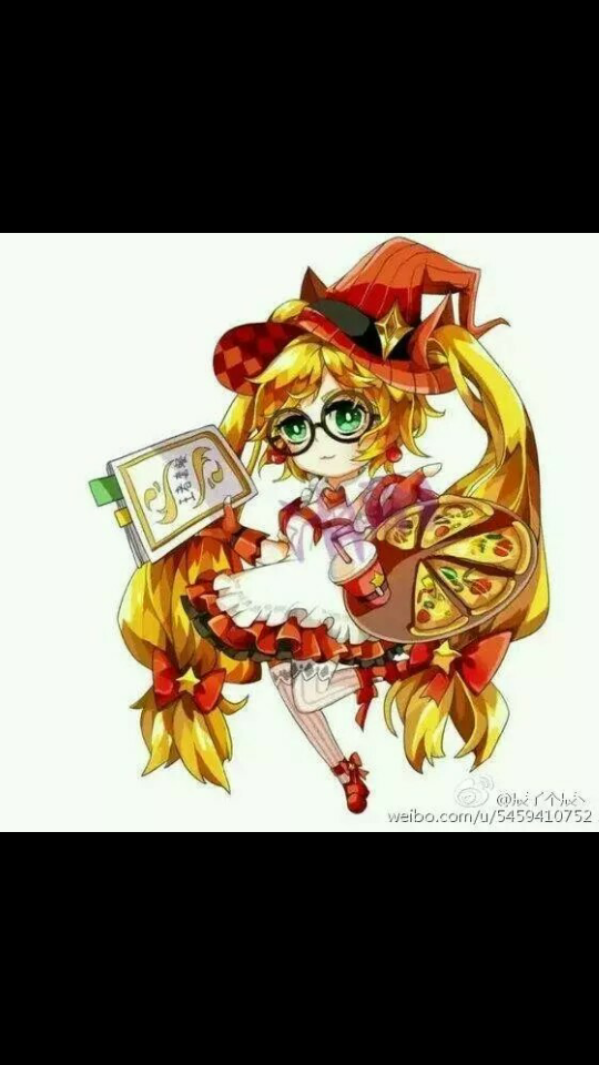 王者荣耀开黑头像 安琪拉(皮肤:魔法小厨娘)