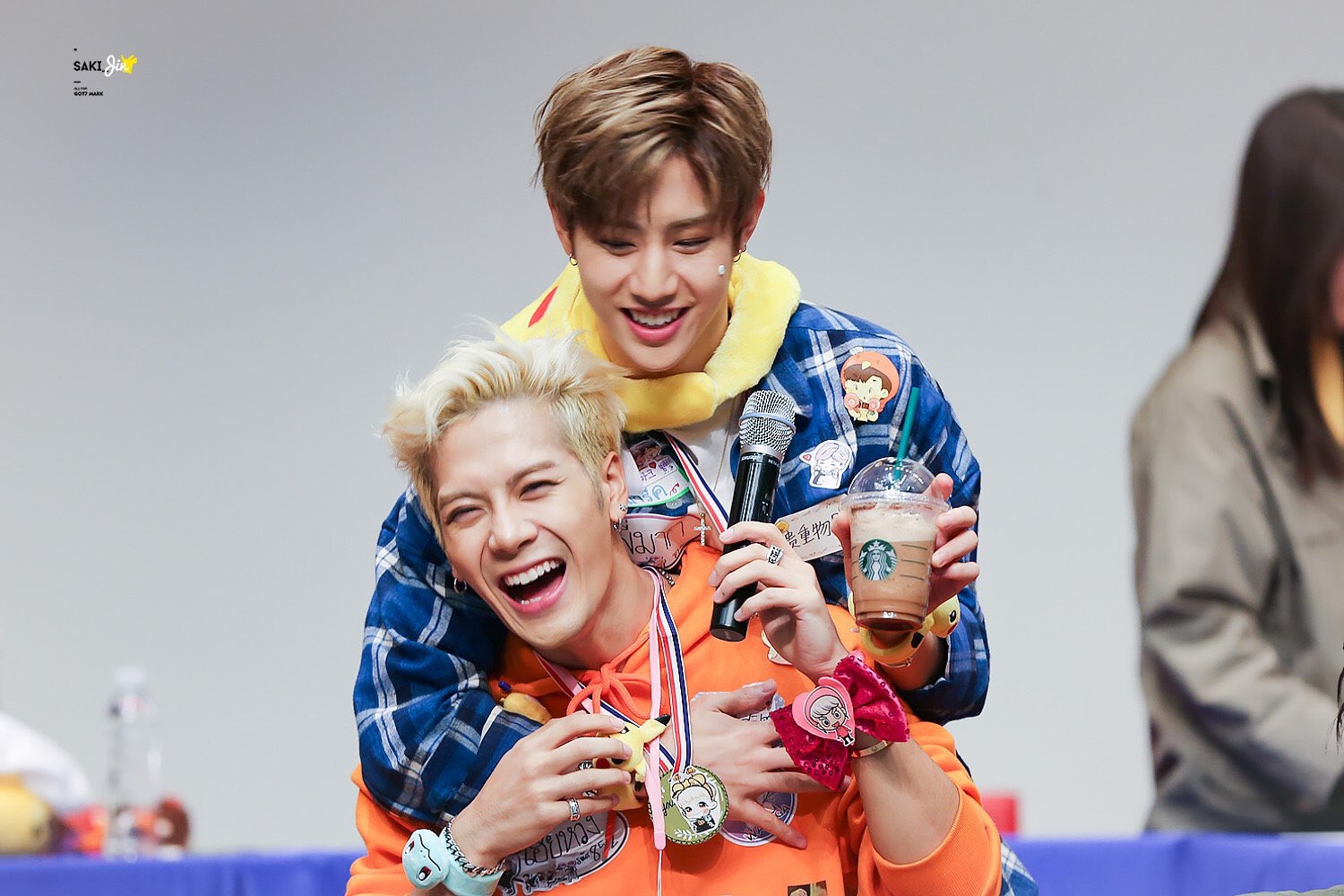got7 王嘉尔jackson 段宜恩mark