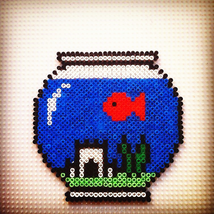 拼拼豆豆 作品 动物-海底世界