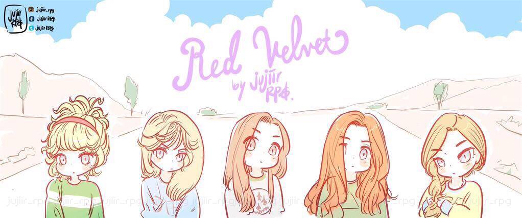 饭绘卡通red velvet