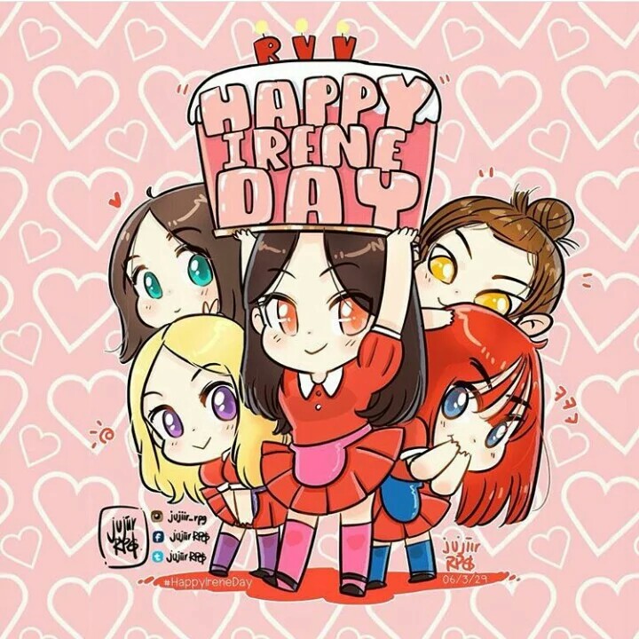 饭绘卡通red velvet