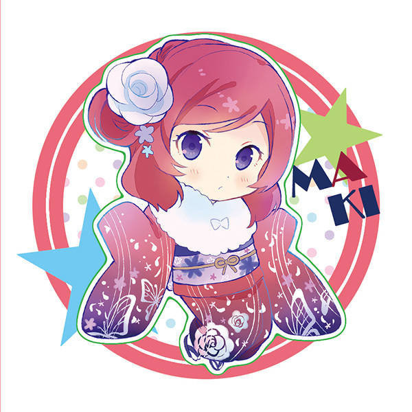 lovelive q版 团头