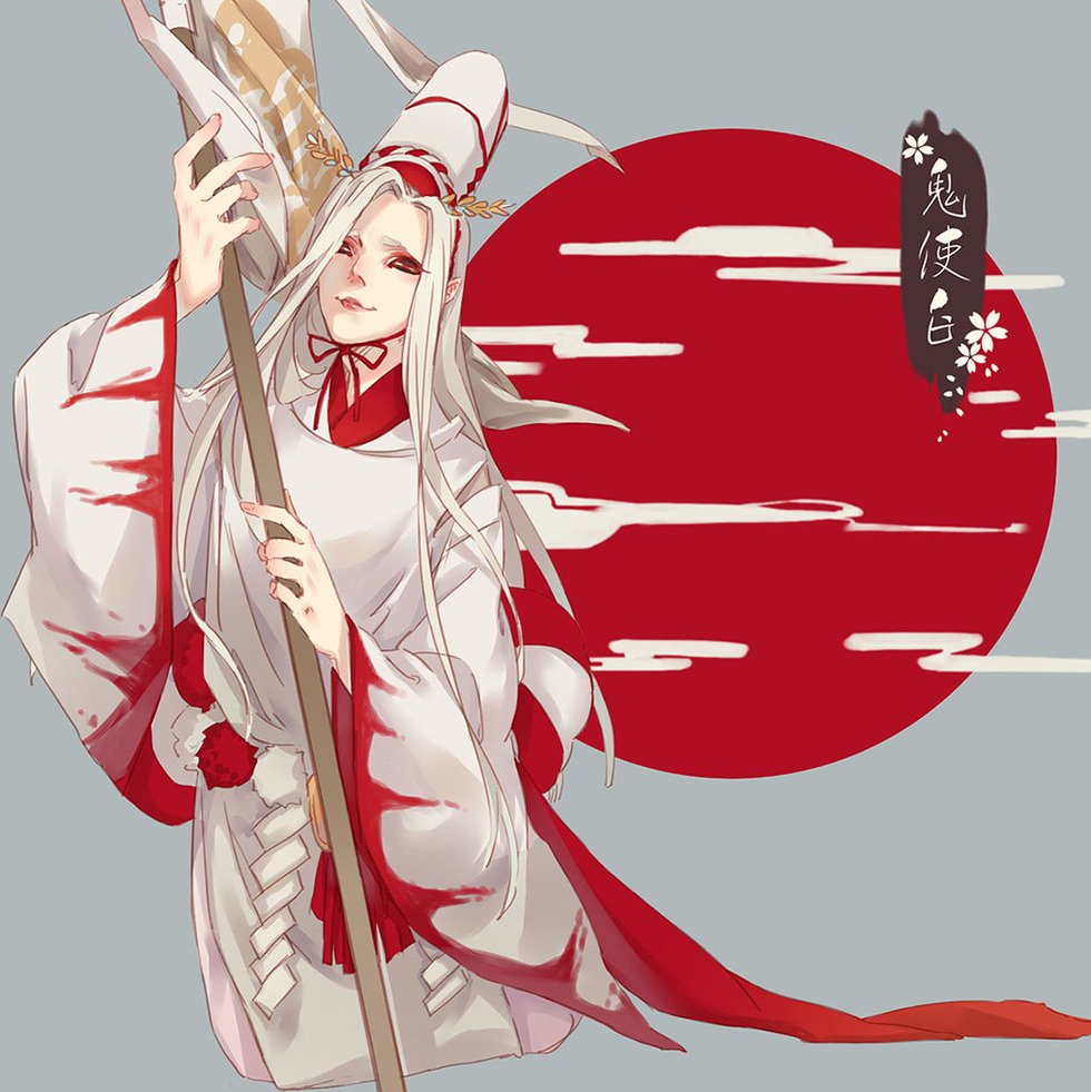 阴阳师 鬼使白