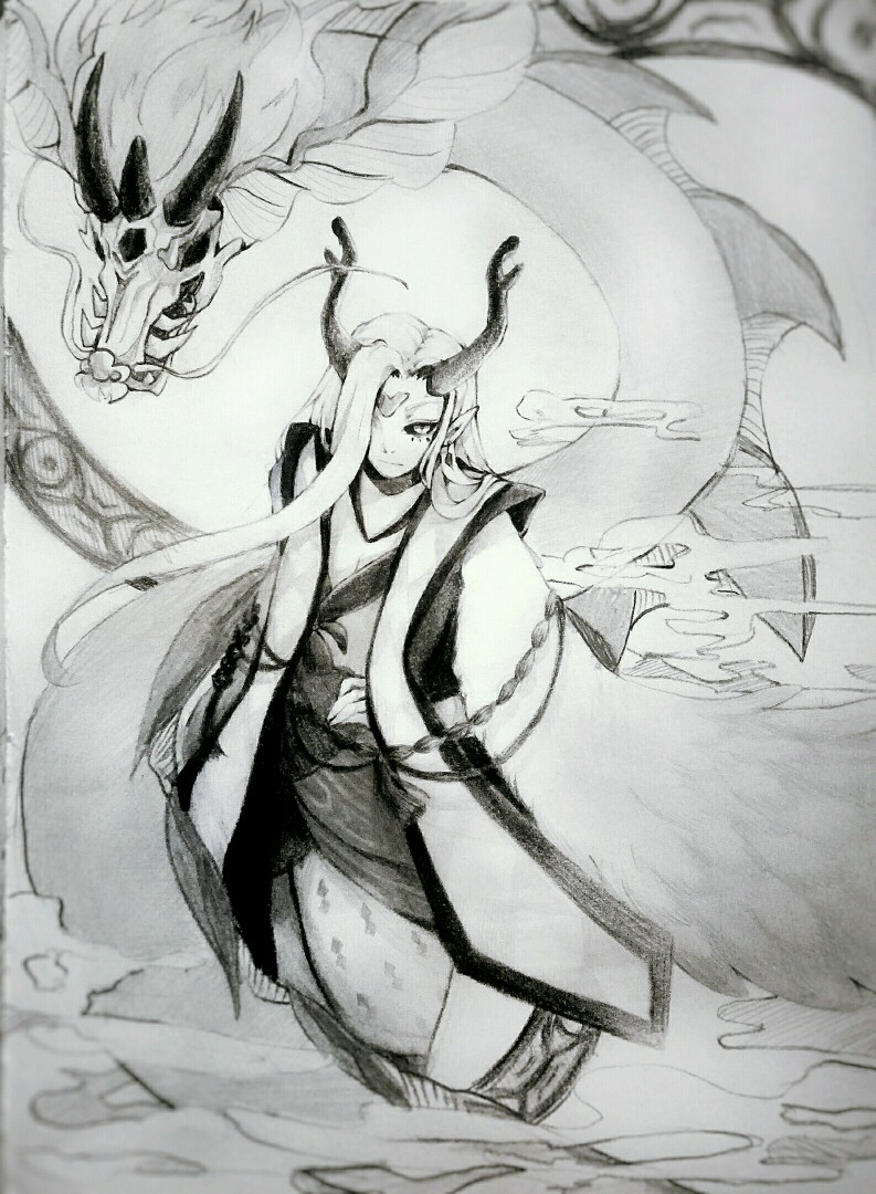 阴阳师#一目连