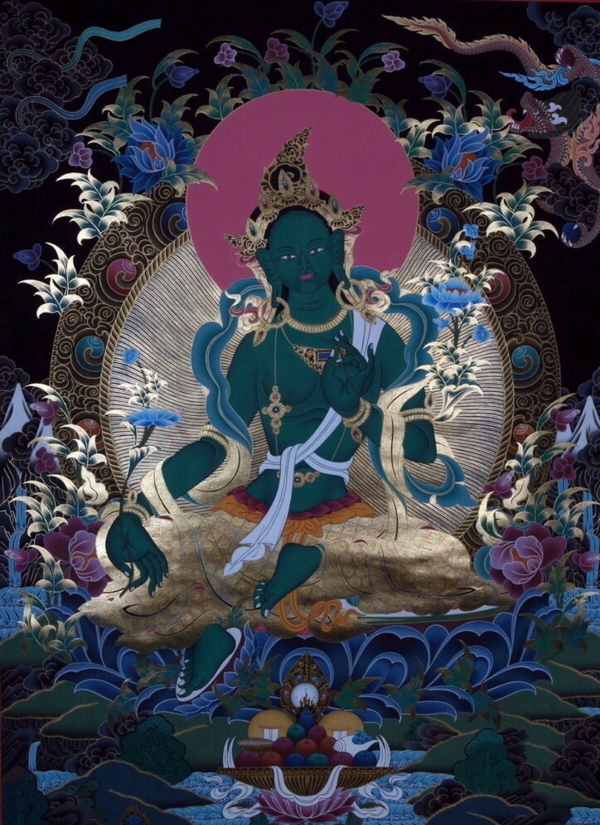 绿度母 