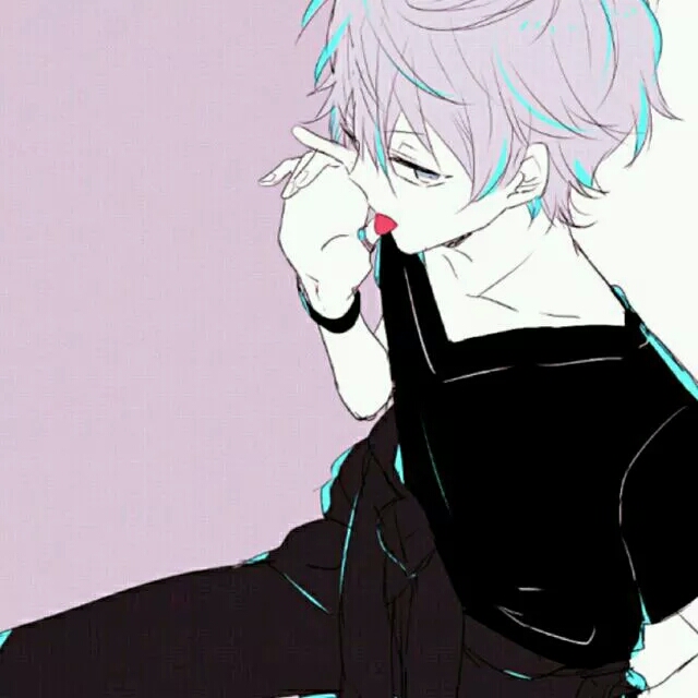 二次元动漫头像男生漫头#冷瞳