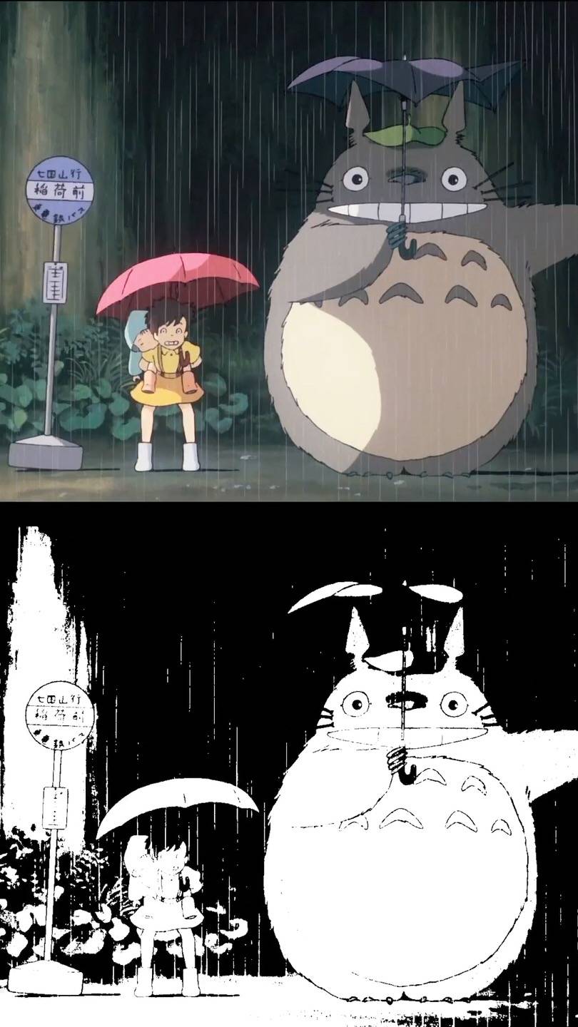 宫崎骏《龙猫》系列壁纸 插画