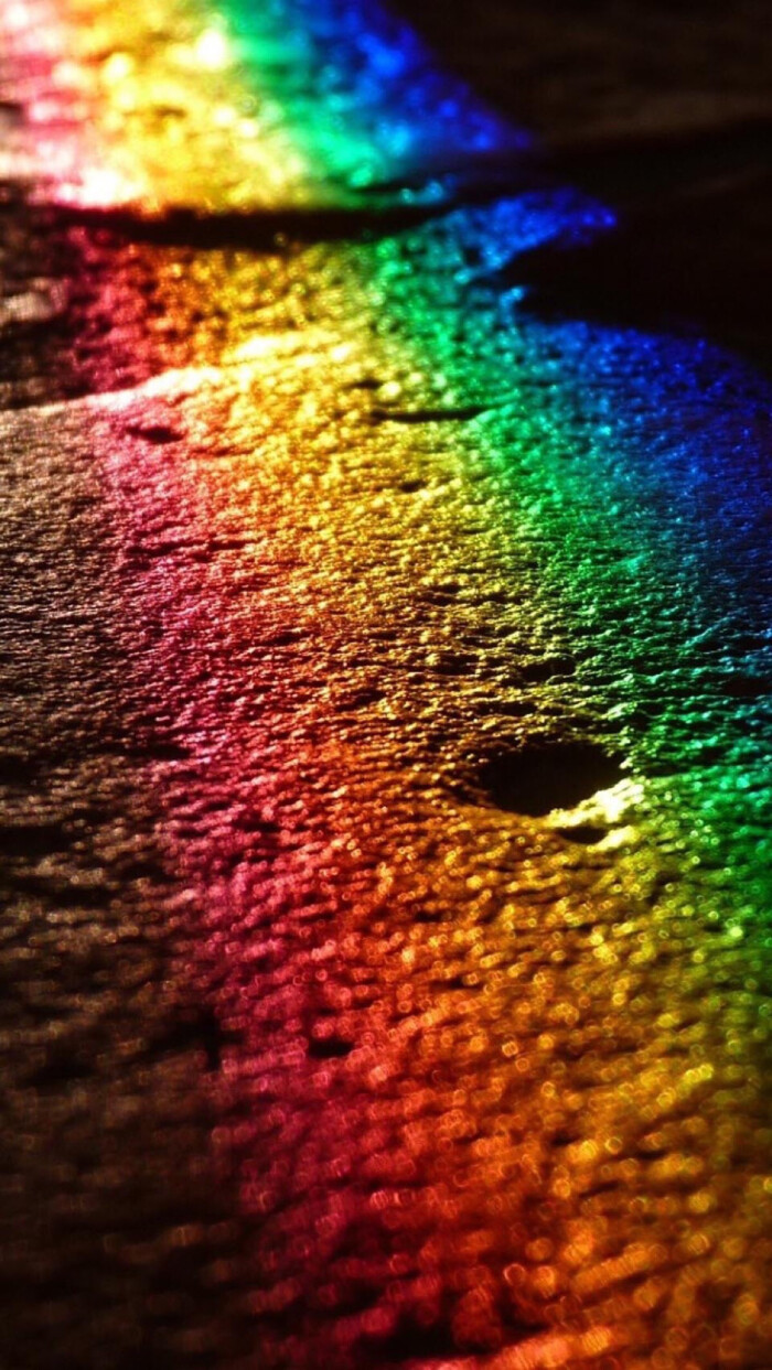 七彩虹竖屏壁纸图片