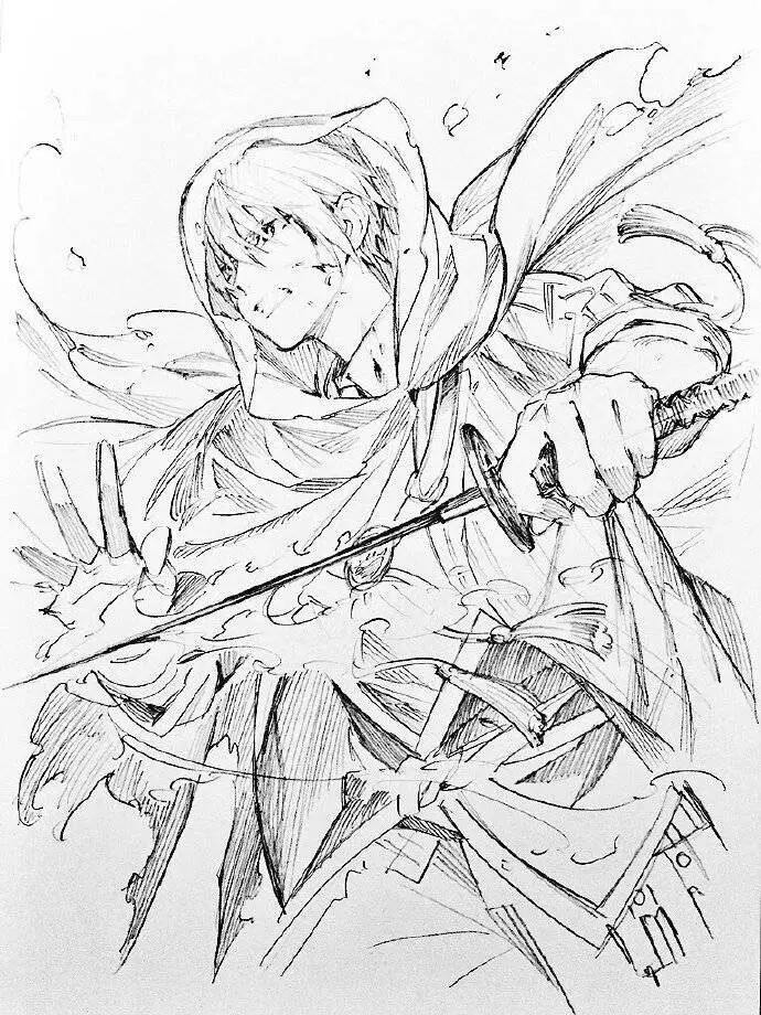 日推上的画师风李たゆ画的#刀剑乱舞#系列,被被好霸气!
