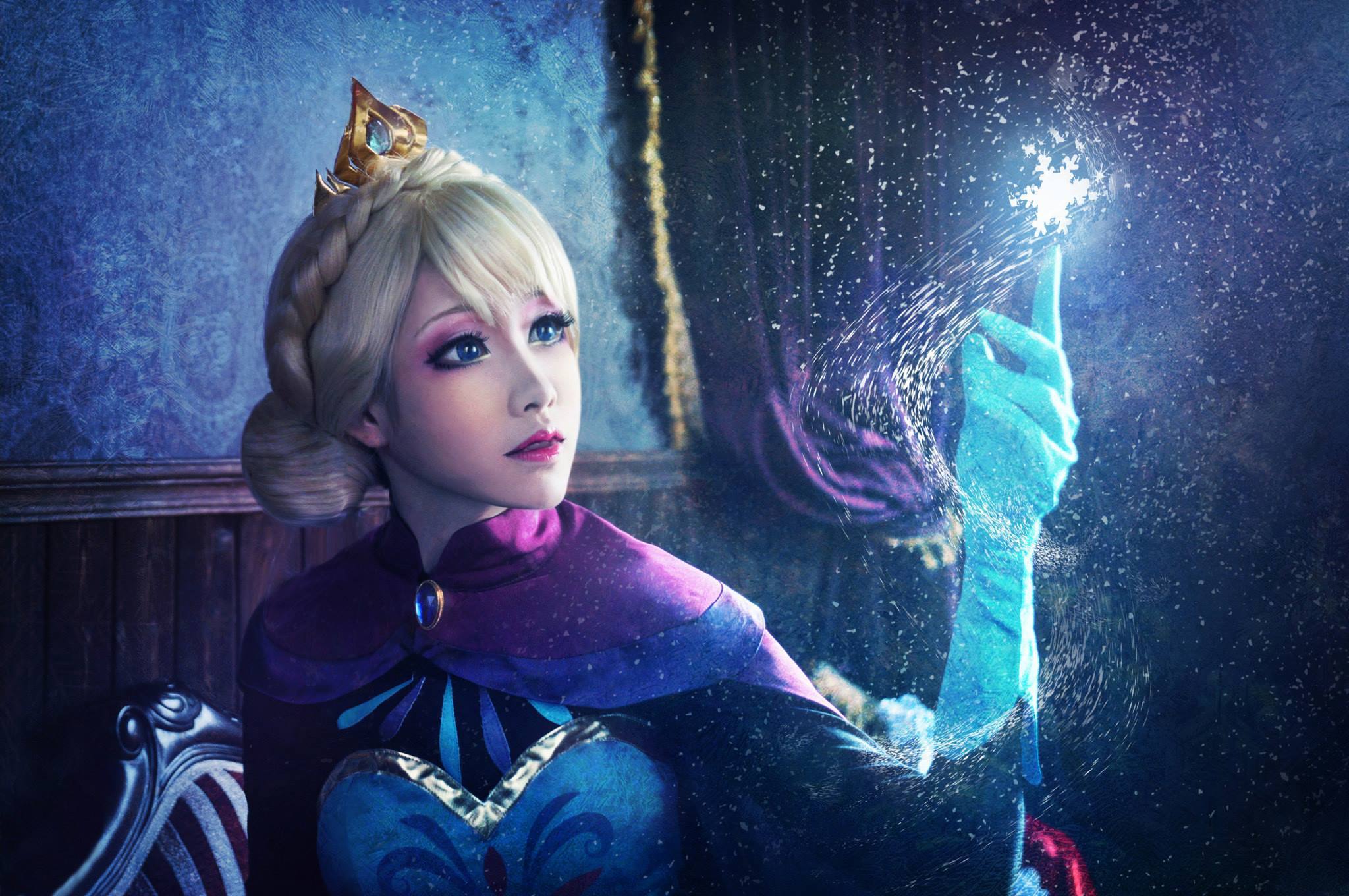 冰雪女王 cos