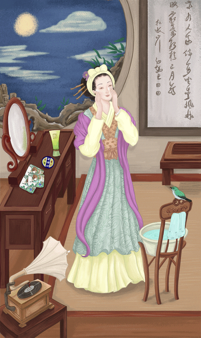 〔 古风动态美人 〕作者" 安豆莎莎 °