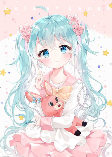 初音未来 初音 少女 美图 马尾 p站-堆糖,美好生