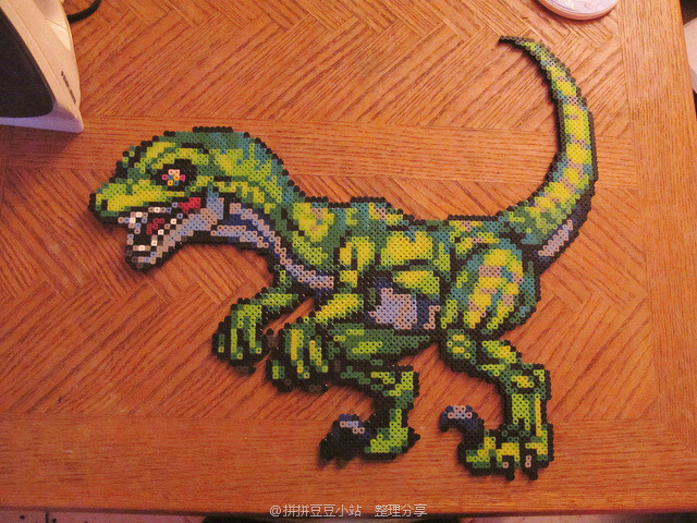 拼拼豆豆 作品 恐龙专辑