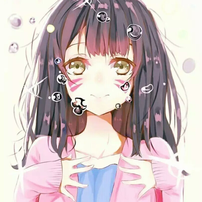 闭眼,水彩,娃娃,花花,虎牙,睡衣,熊,狗狗,蝴蝶,性感,水,蓝色,猫耳