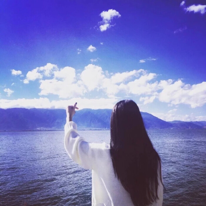 情侣头像的你和我