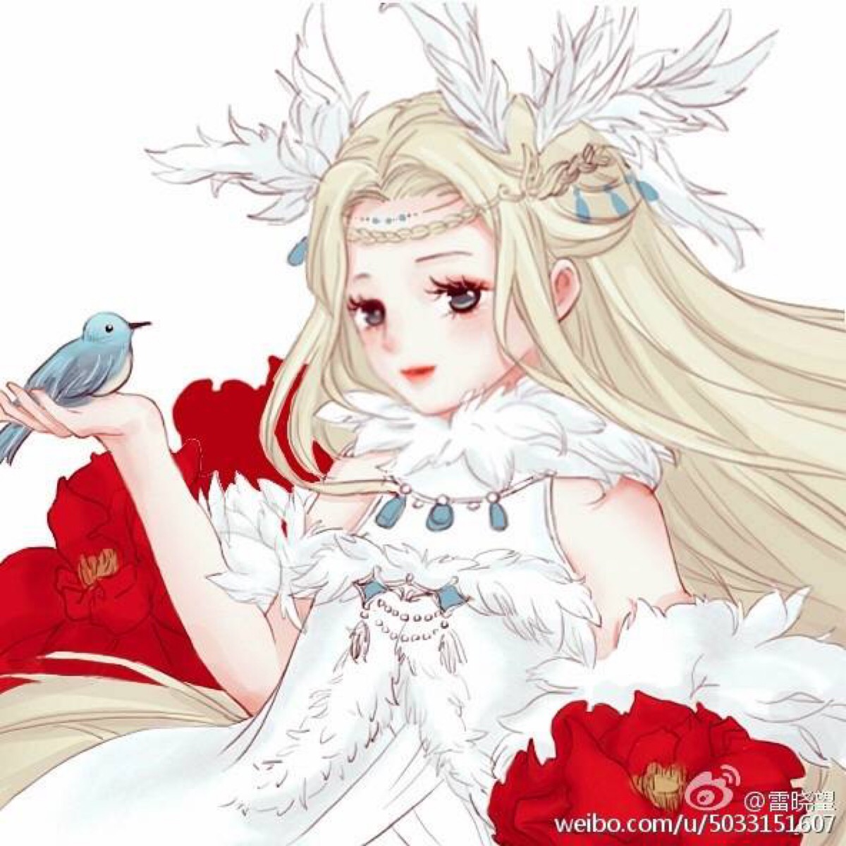 雷晓望 手绘 同人 奇迹暖暖
