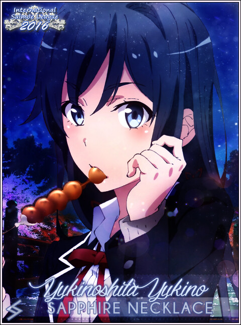 雪之下雪乃,2016蓝宝石项链赛冠军