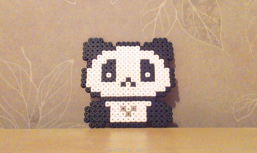 拼拼豆豆 作品 熊猫