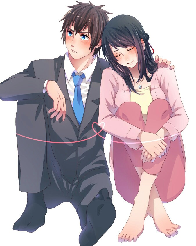 は ,日本动画电影新海诚,壁纸,截图,立花泷,宫水三叶『夙筱精选图集』