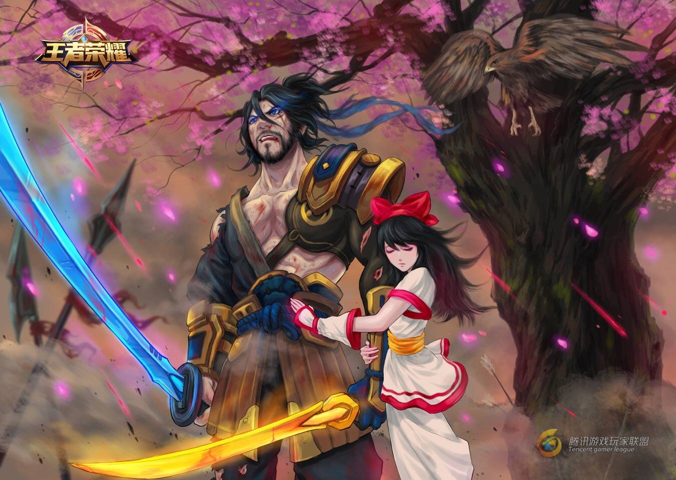 王者荣耀 宫本武藏 娜可露露