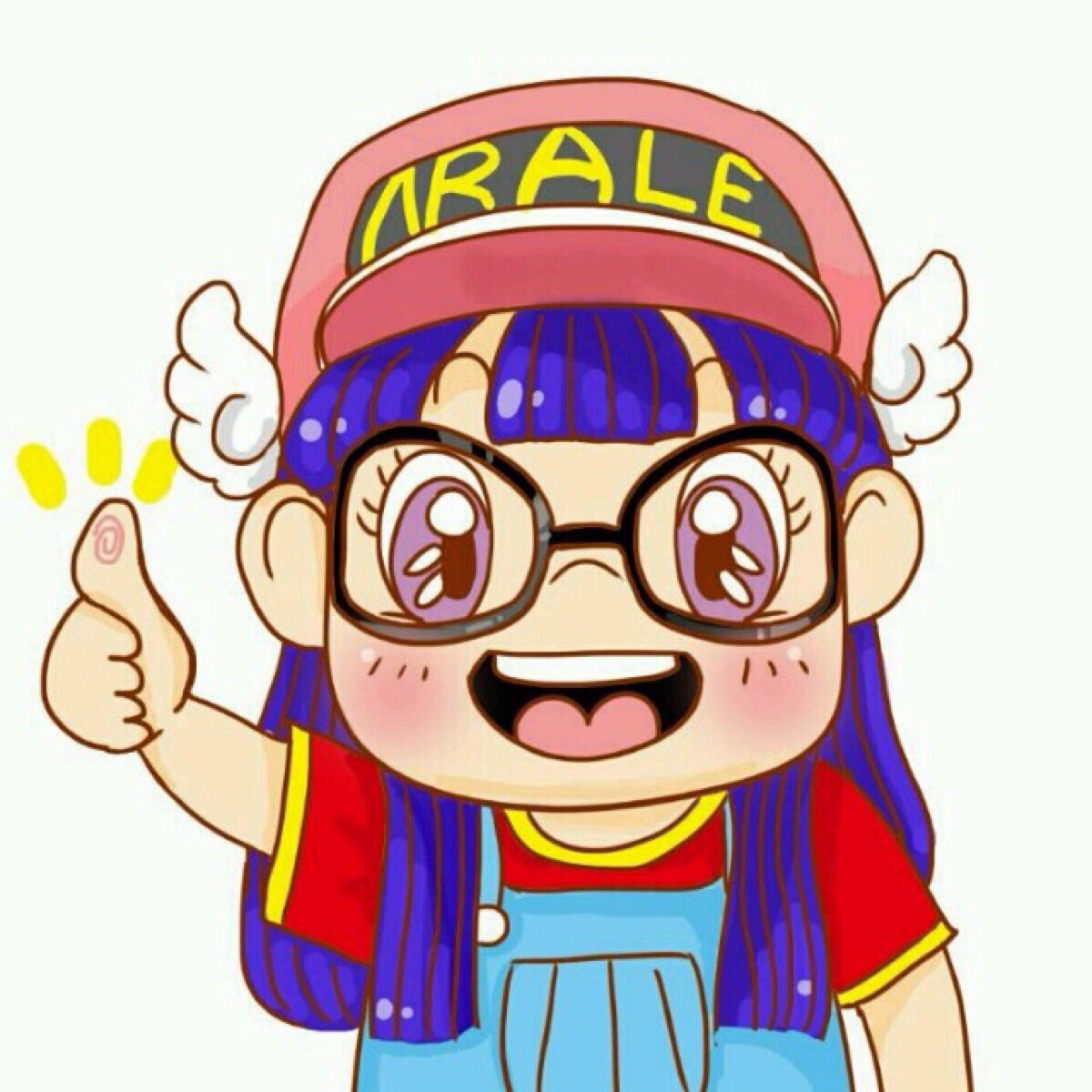 阿拉蕾 二次元 另类 头像 动漫 菇凉 卡通 女生 眼镜妹 漫画 唯美