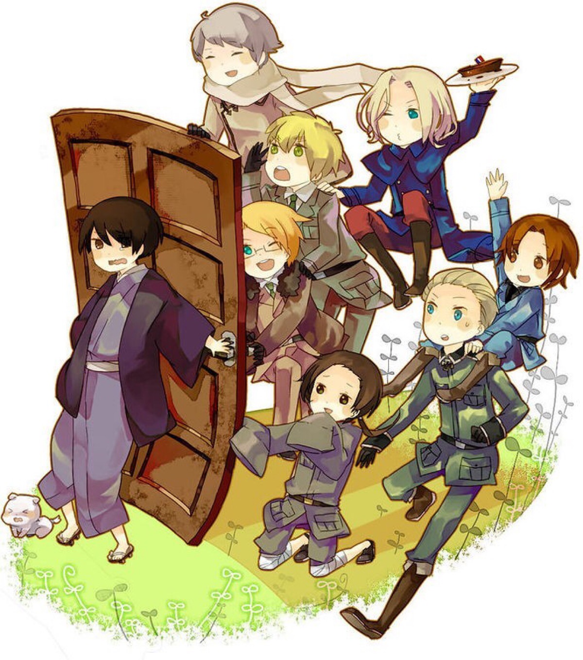 【aph/联五/轴三】今天的世界也很和平呢_(:3」∠)_转载,侵删.