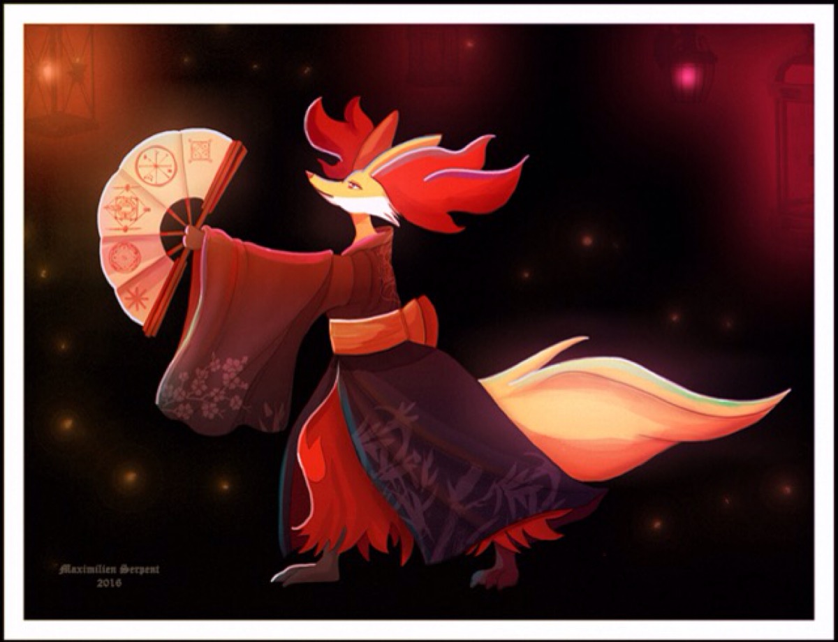 妖火红狐