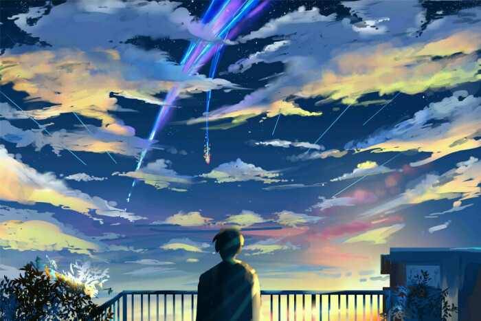 《你的电影》,君の名は,日本名字动画新海诚,电影,截图,立花泷,宫水壁纸8毫米图片