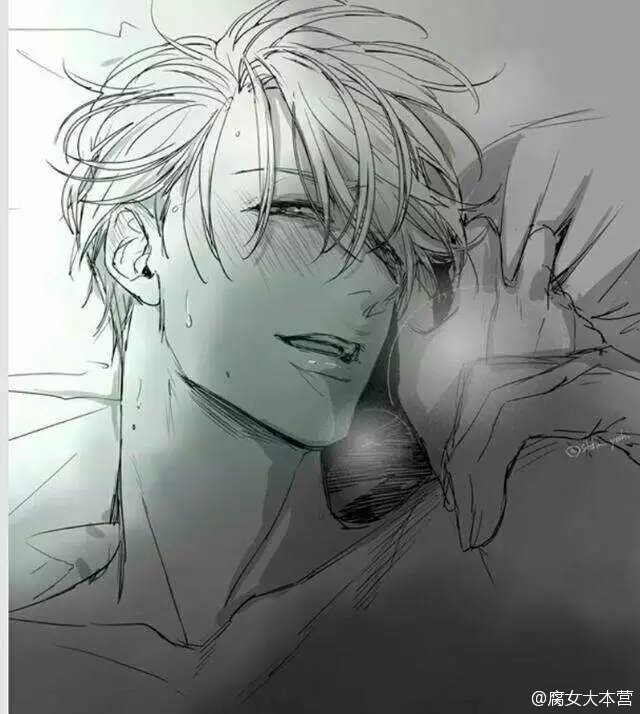 冰上的尤里##漫画#太太们画的床上的维克托真是异常性感呢.
