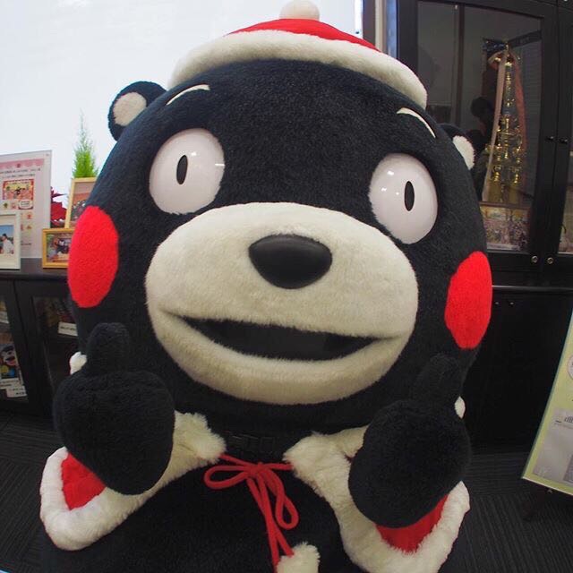 kumamon##熊本部长# 熊本熊圣诞头像( ′艸")