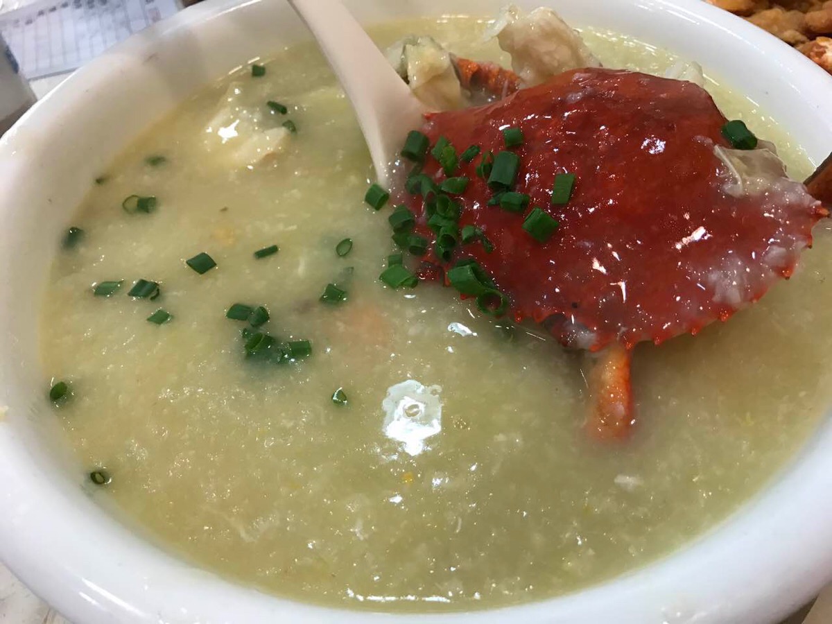 澳门诚昌饭店水蟹粥