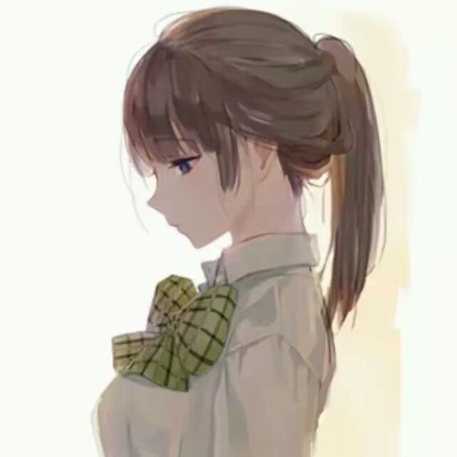 『动漫画舫』动漫 女生头像 插画 美图 可爱 爱 色彩 温馨 治愈 手绘