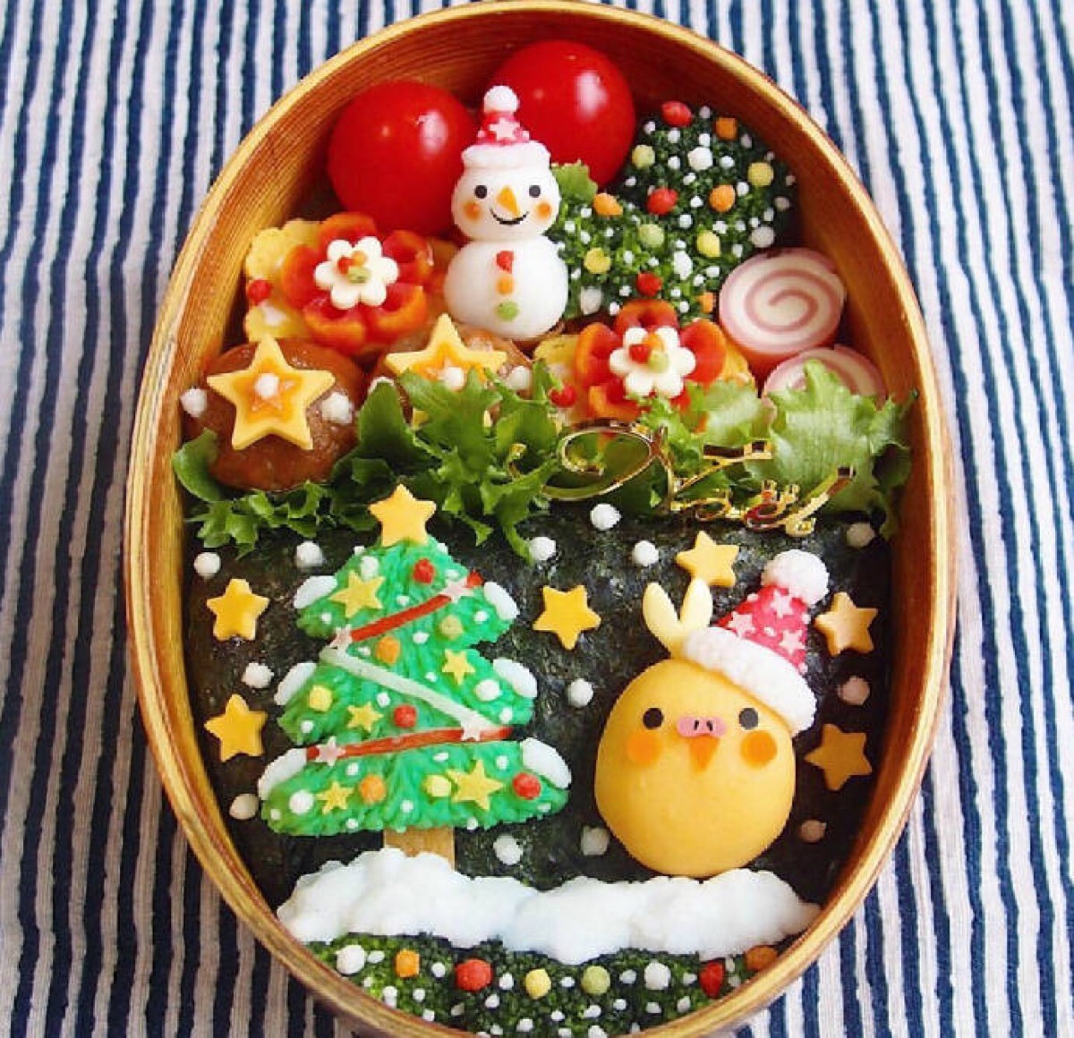 2016年12月19日 11:17   关注  布朗熊 手工 美食 便当 圣诞节 评 