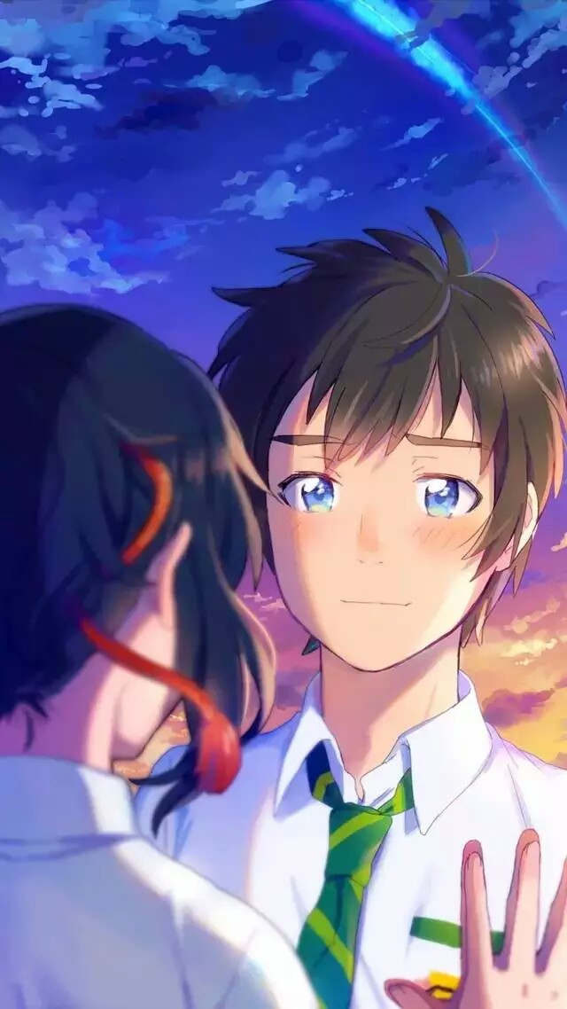 的名字》, 君の名は ,日本动画电影新海诚,壁纸,截图,立花泷,宫水三叶图片