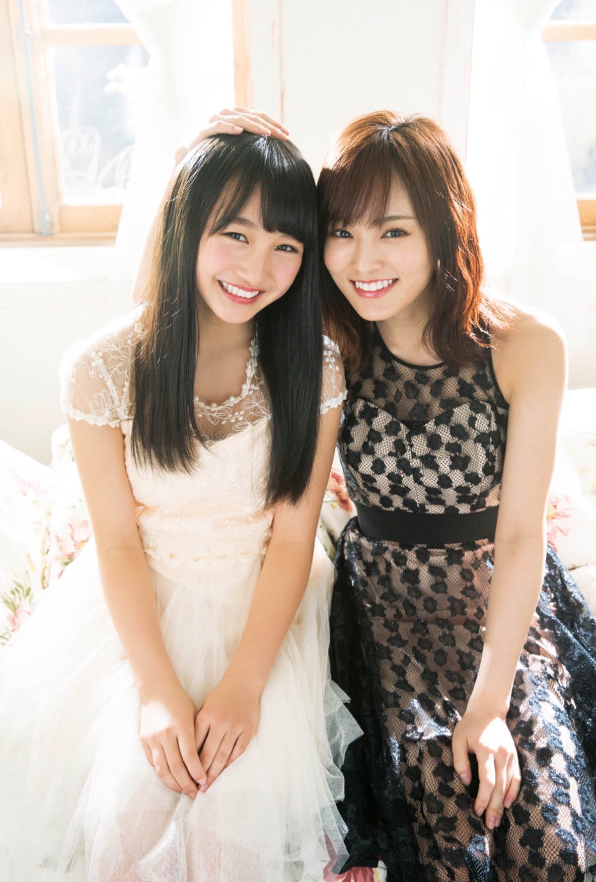 0&山本彩plus同框～～(^ν^)