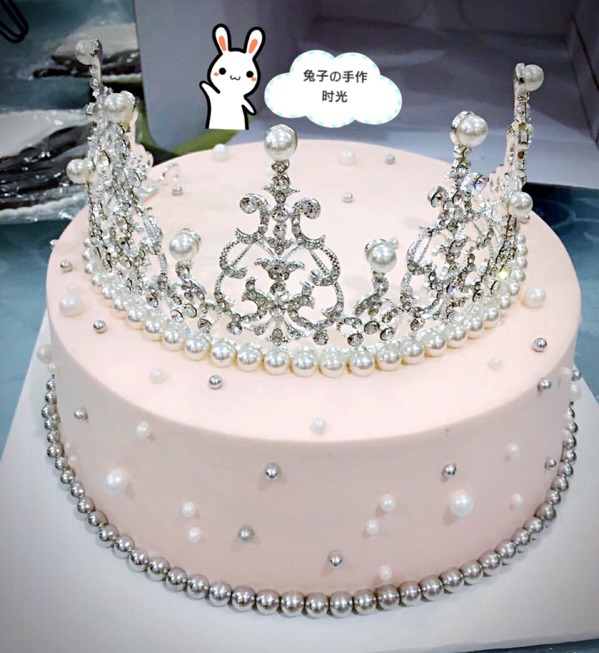 皇冠蛋糕 简单图片