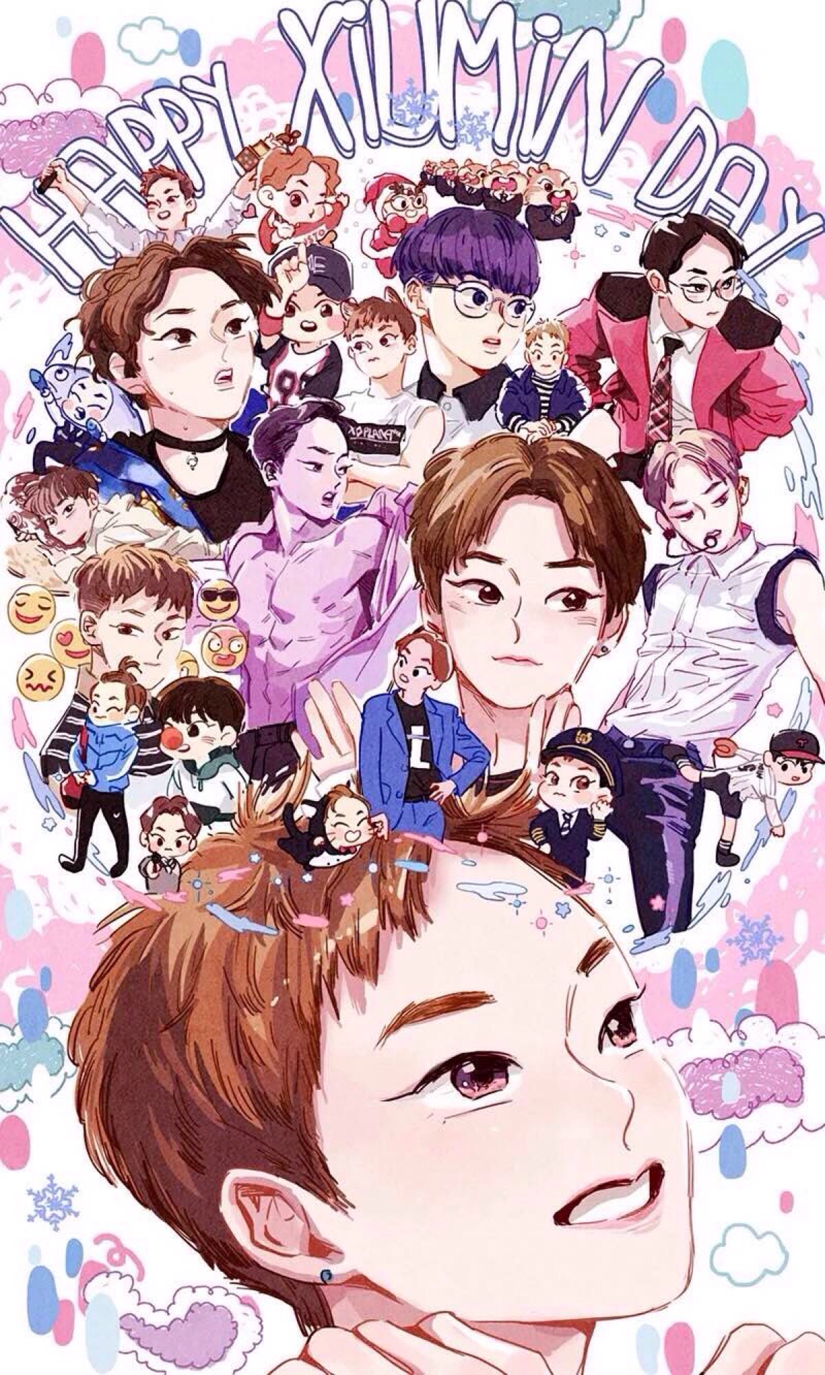 xiumin 金珉锡 cr:langmanpanda