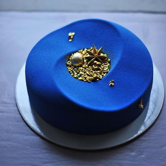 蓝丝绒bundt cake圆环蛋糕
